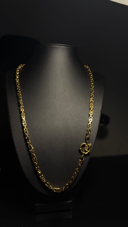 Cadena Punto Peruano 60 cm real - FORJA GOLD