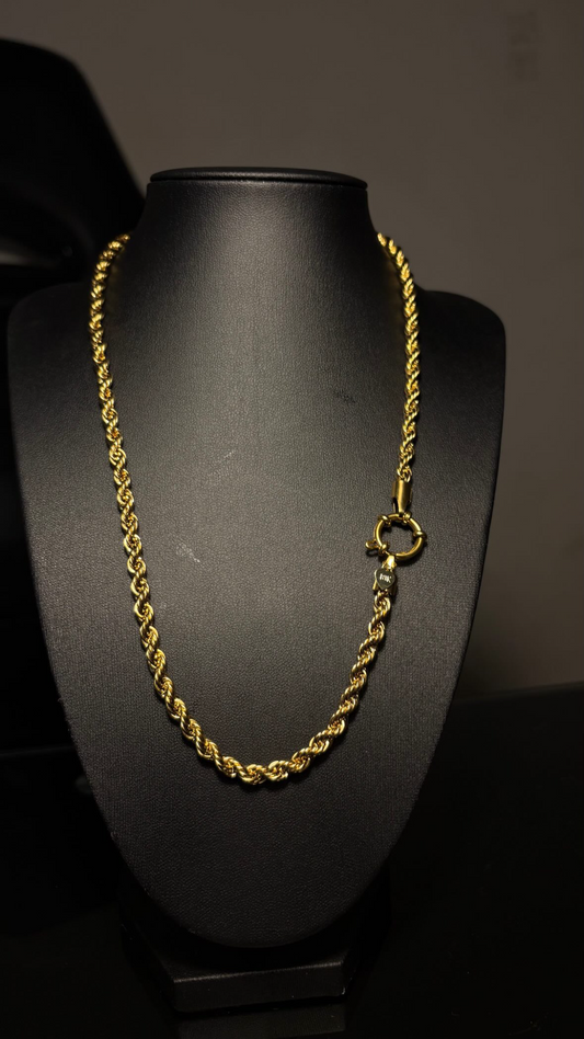 Cadena Tourbillon Gruesa real - FORJA GOLD