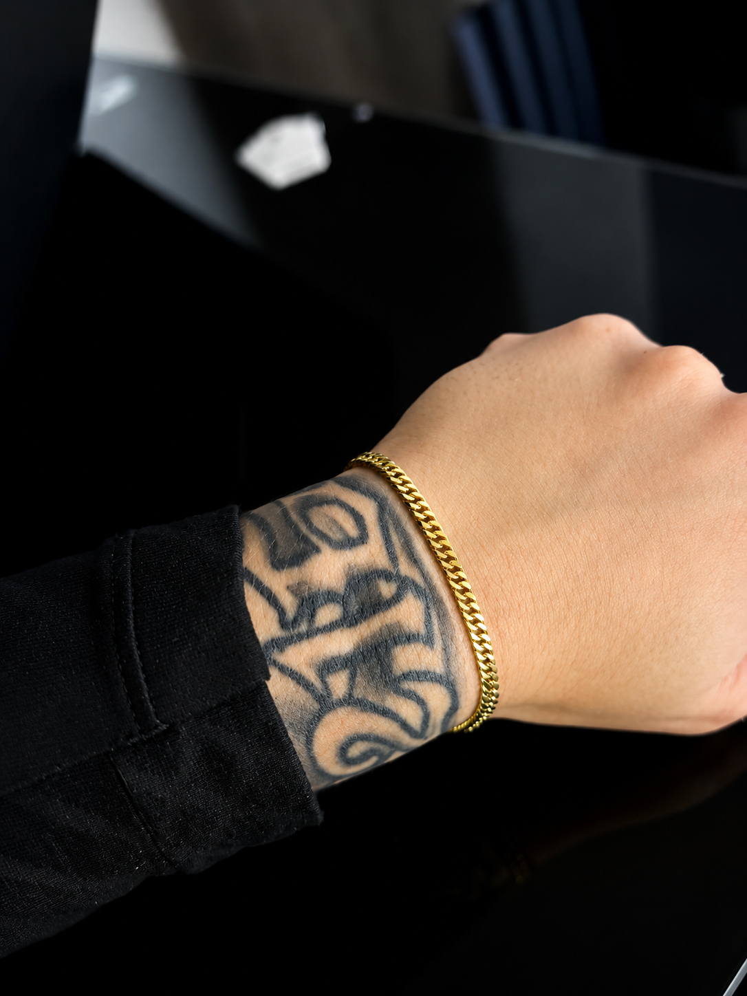 Pulsera Gourmet dorada FORJA GOLD