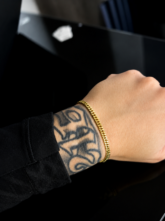 Pulsera Gourmet dorada FORJA GOLD