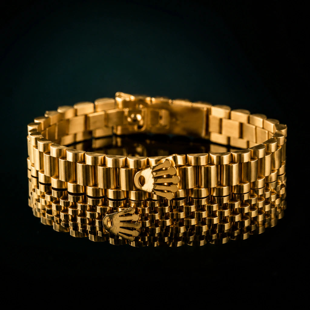 Pulsera Rolex dorada FORJA GOLD