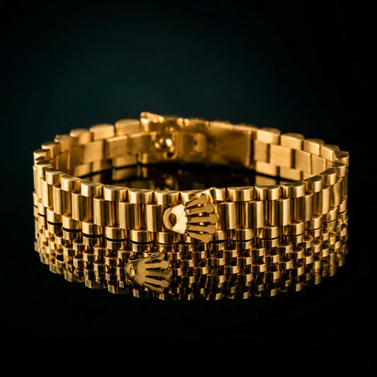 Pulsera Rolex dorada FORJA GOLD
