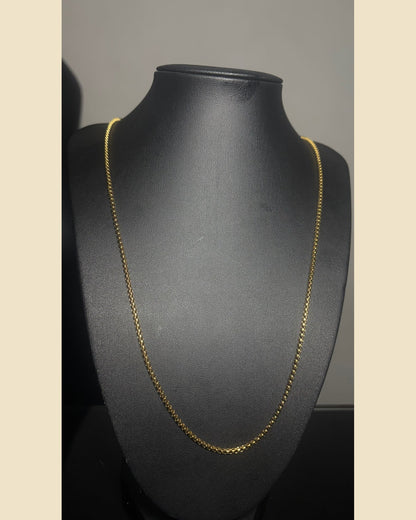 Cadena Militar real en estudio visual FORJA GOLD
