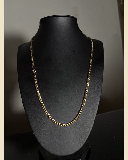 Cadena Gourmet 60 cm real en estudio visual FORJA GOLD